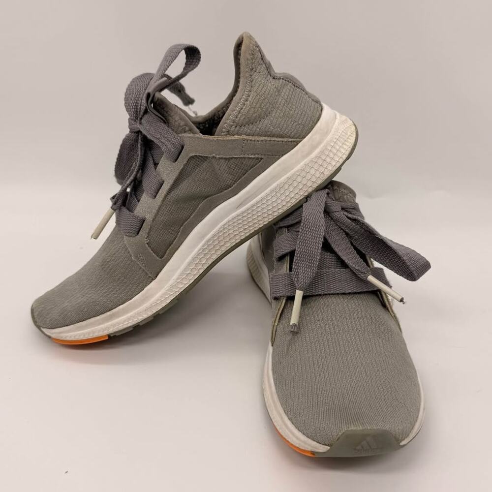 Sz 5.5 Women Adidas Athletics Bounce Grey Running Shoes Sneakers